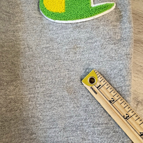 VTG Champion Reverse Weave Big Felt C Logo Fleece Jogger Gray Men’s Size S EUC - Picture 9 of 9